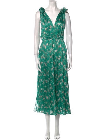 Sabina Musayev Dresses Floral Print Long Dress M