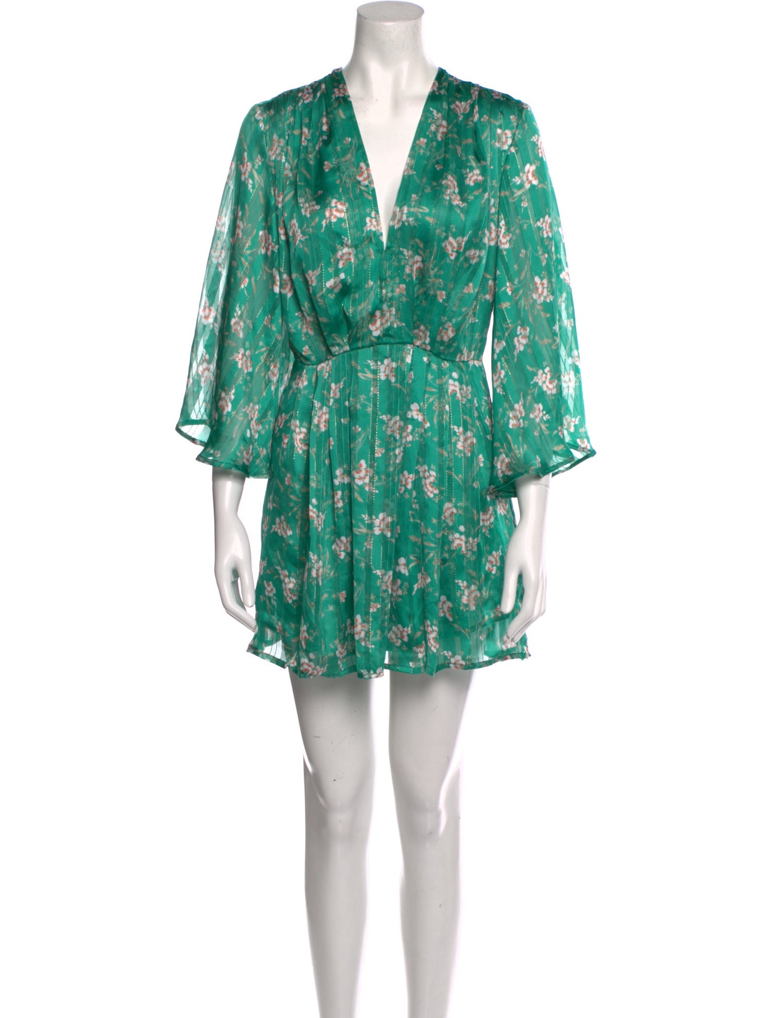 Sabina Musayev Floral Print Mini Dress