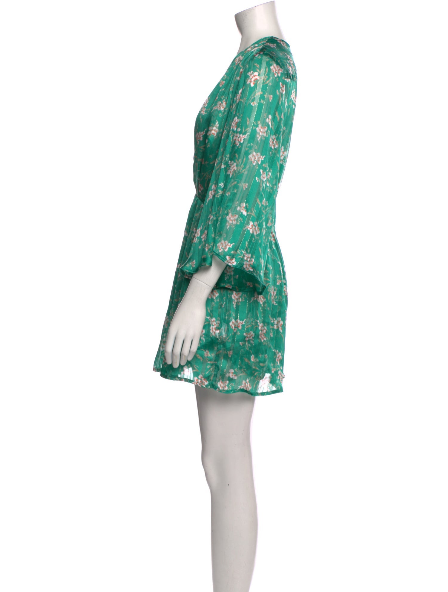 Sabina Musayev Floral Print Mini Dress