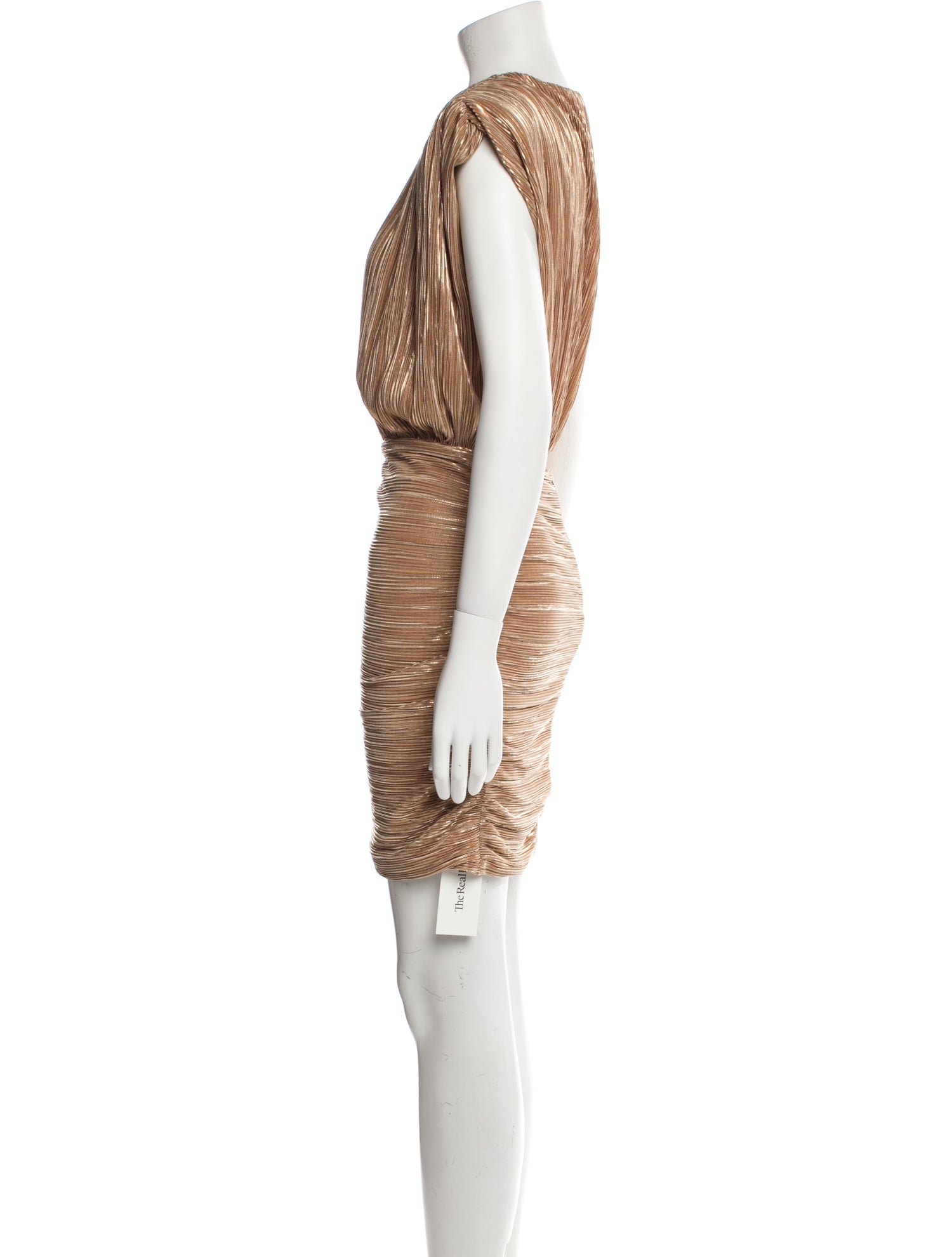 Sabina Musayev V-Neck Mini Dress