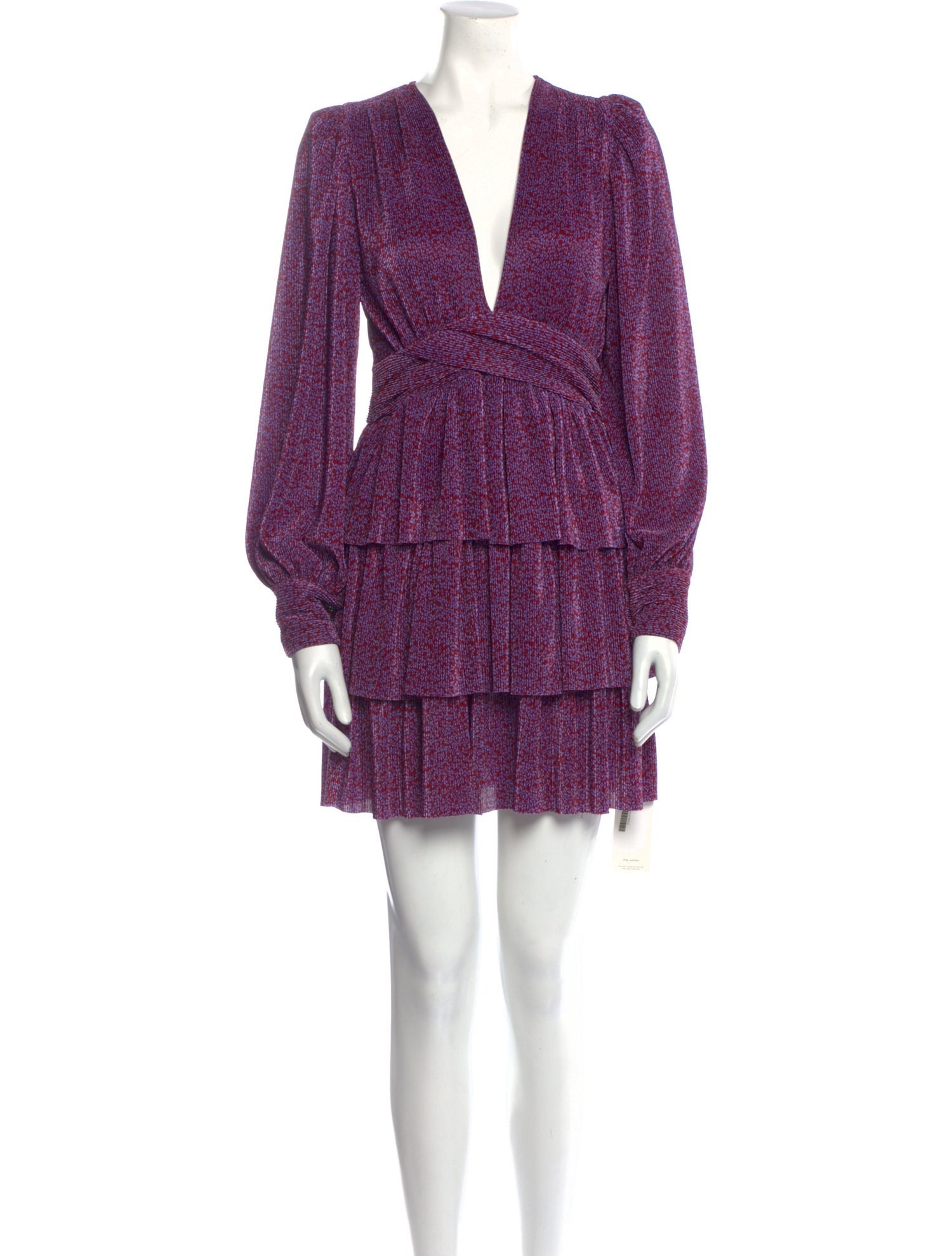 Sabina Musayev Printed Mini Dress