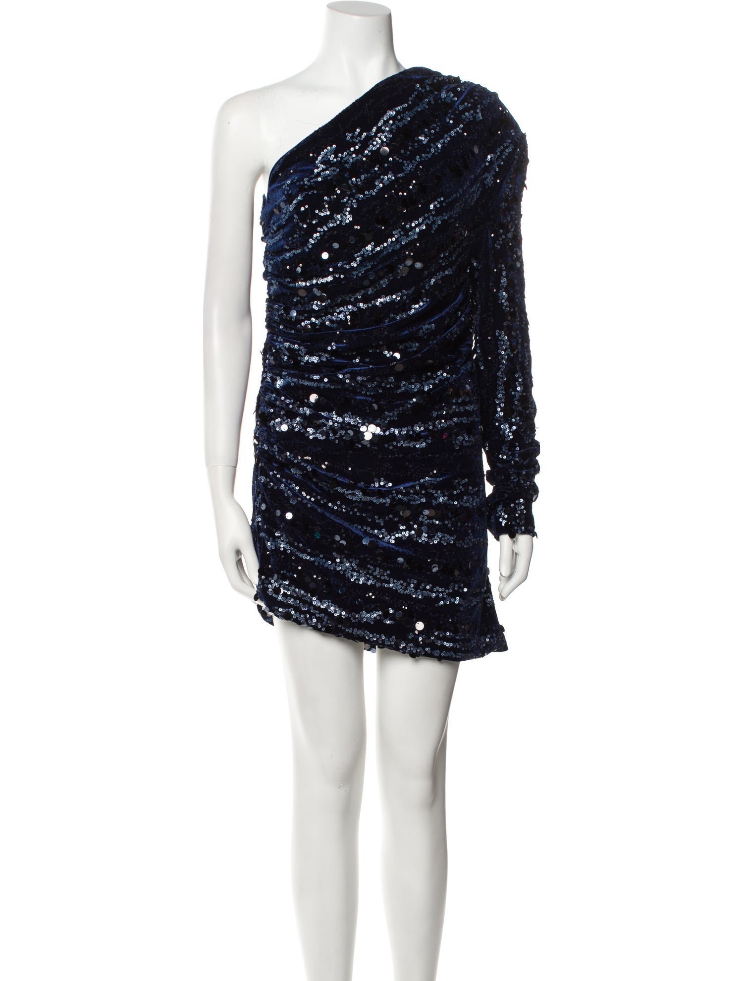 Sabina Musayev One-Shoulder Mini Dress w/ Tags