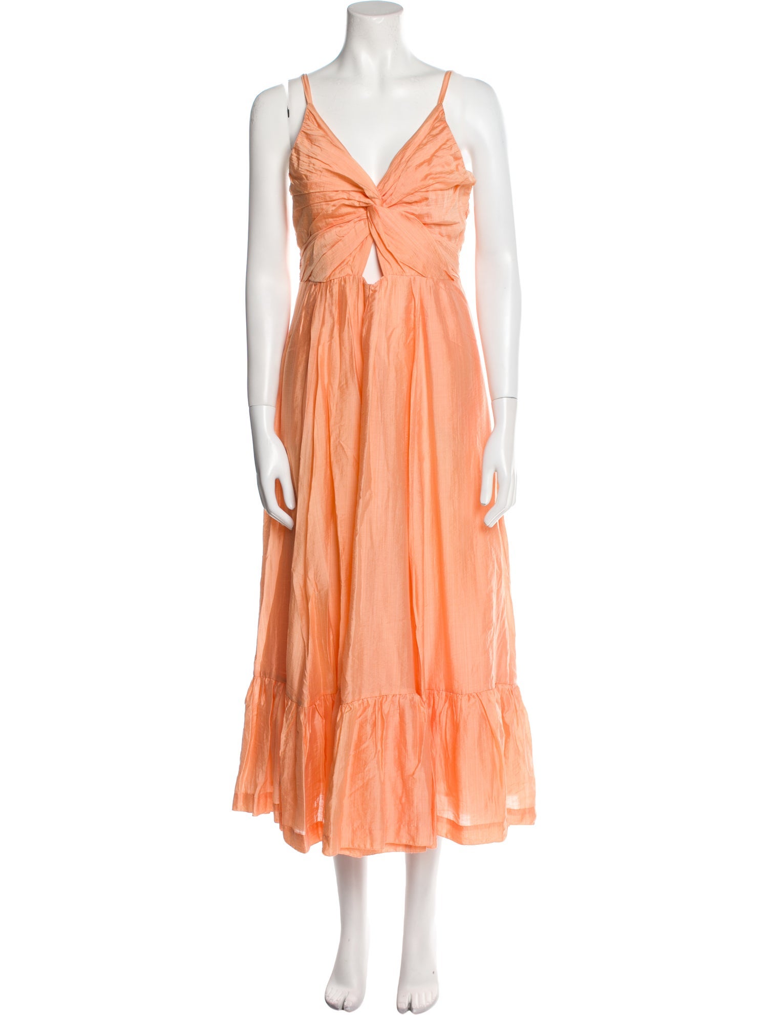 Sabina Musayev V-Neck Long Dress