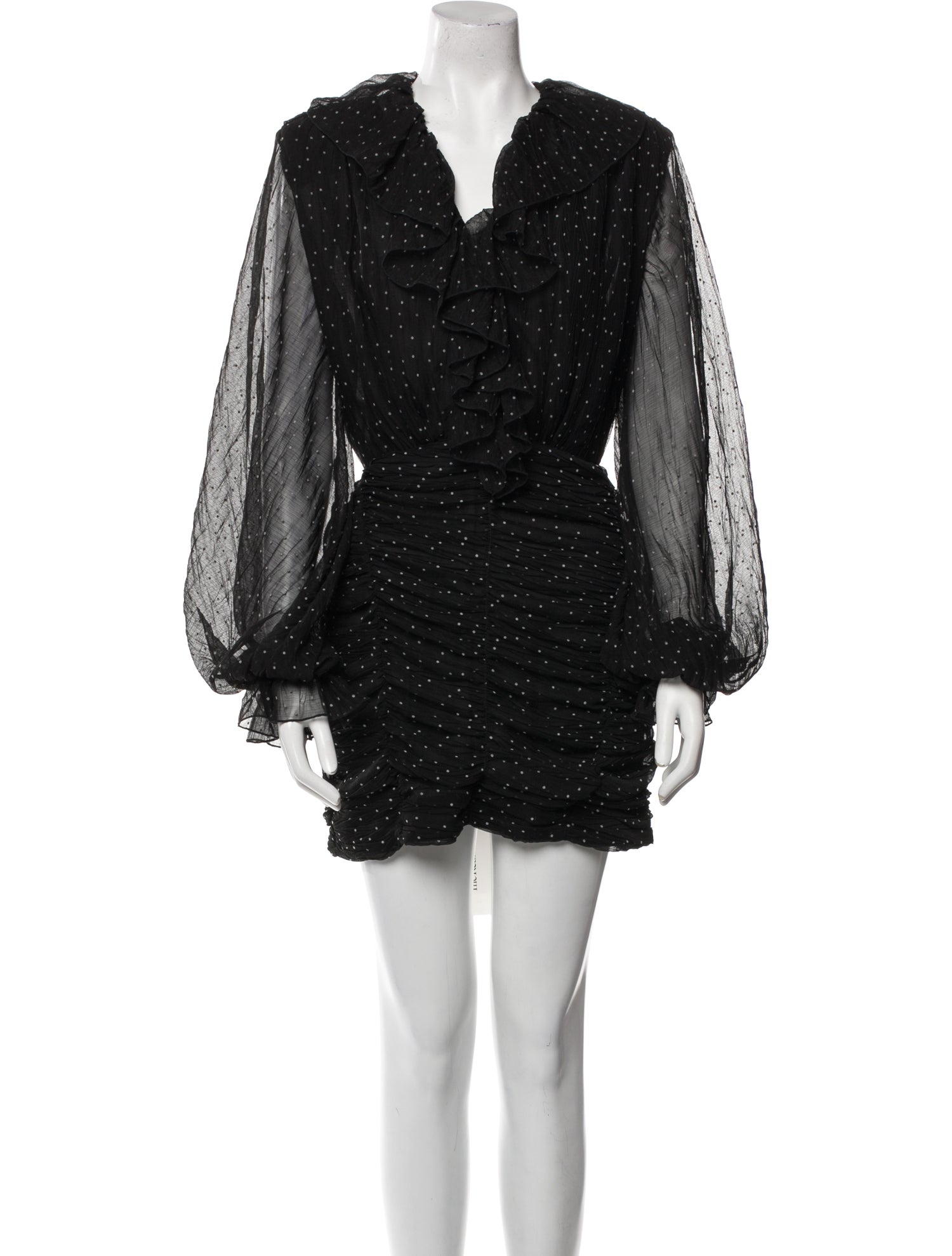 Sabina Musayev V-Neck Mini Dress