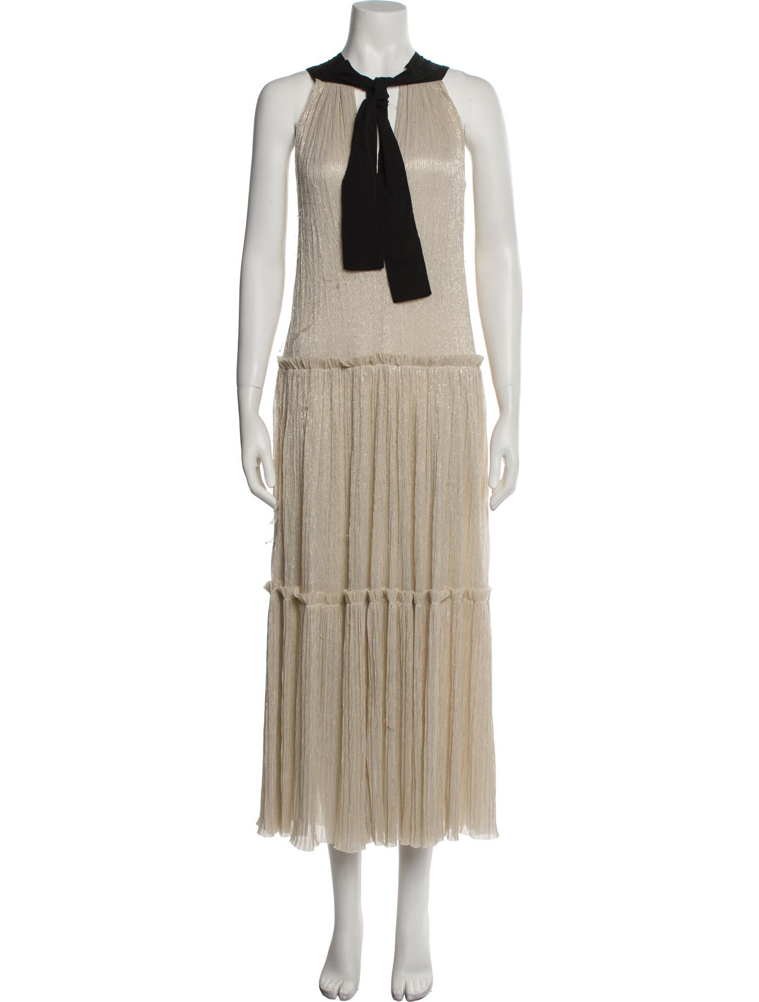 Sabina Musayev Halterneck Long Dress