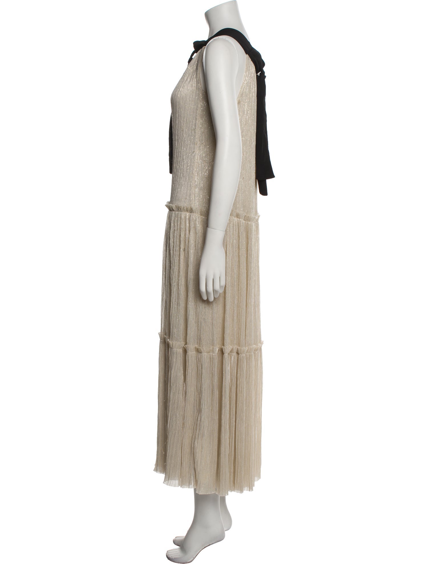 Sabina Musayev Halterneck Long Dress