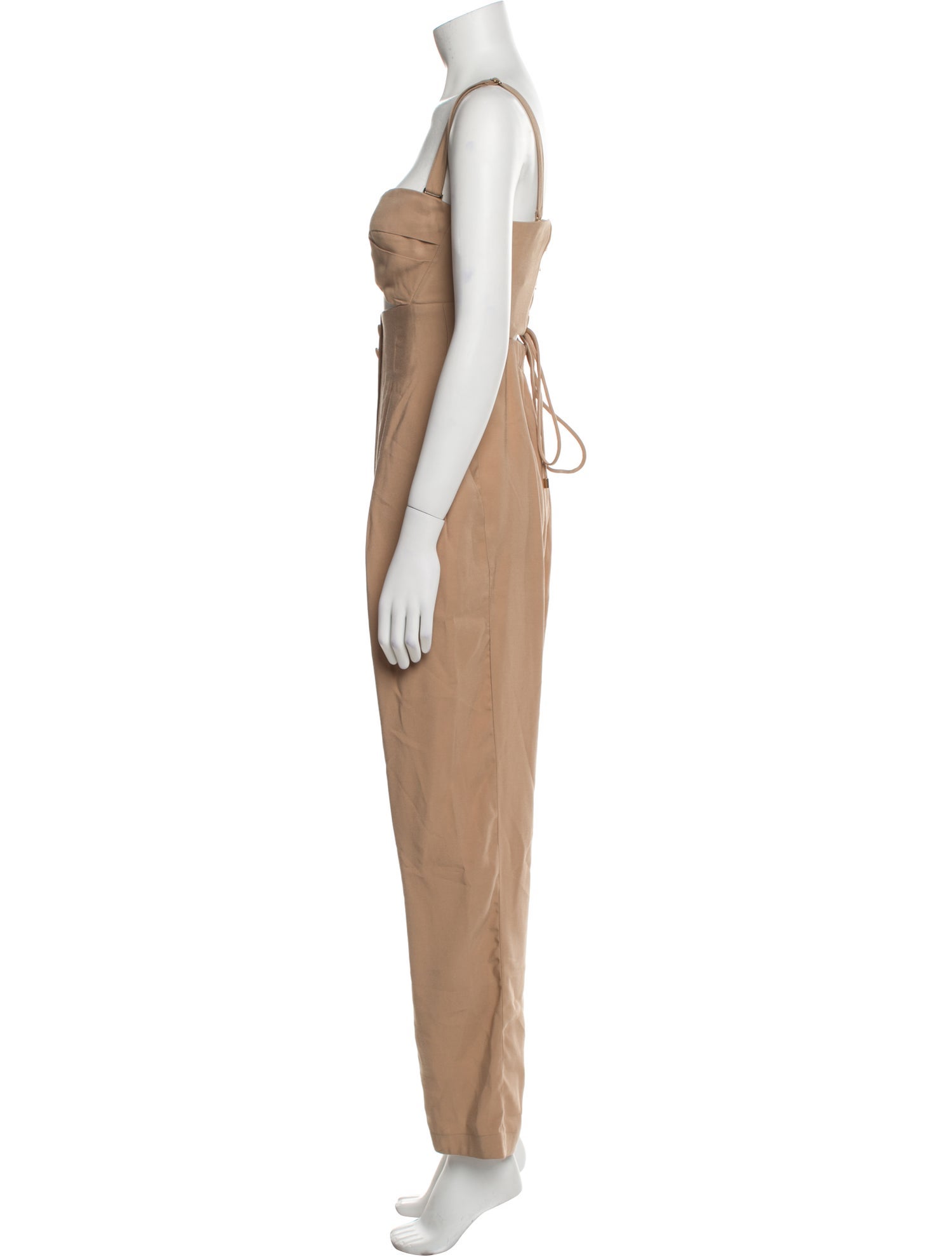 Sabina Musayev Square Neckline Jumpsuit