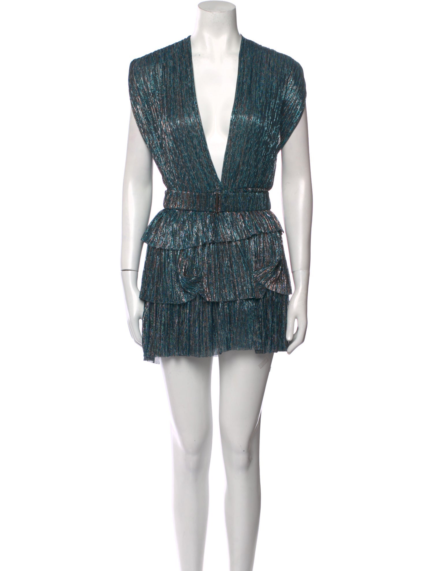 Sabina Musayev Printed Mini Dress