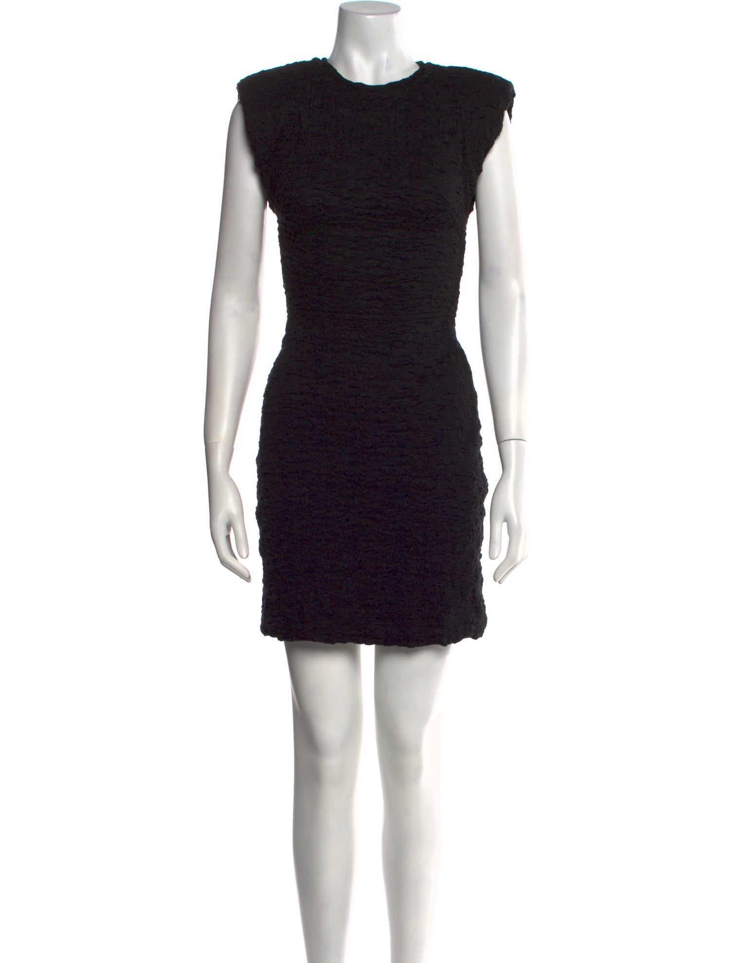 Sabina Musayev Crew Neck Mini Dress