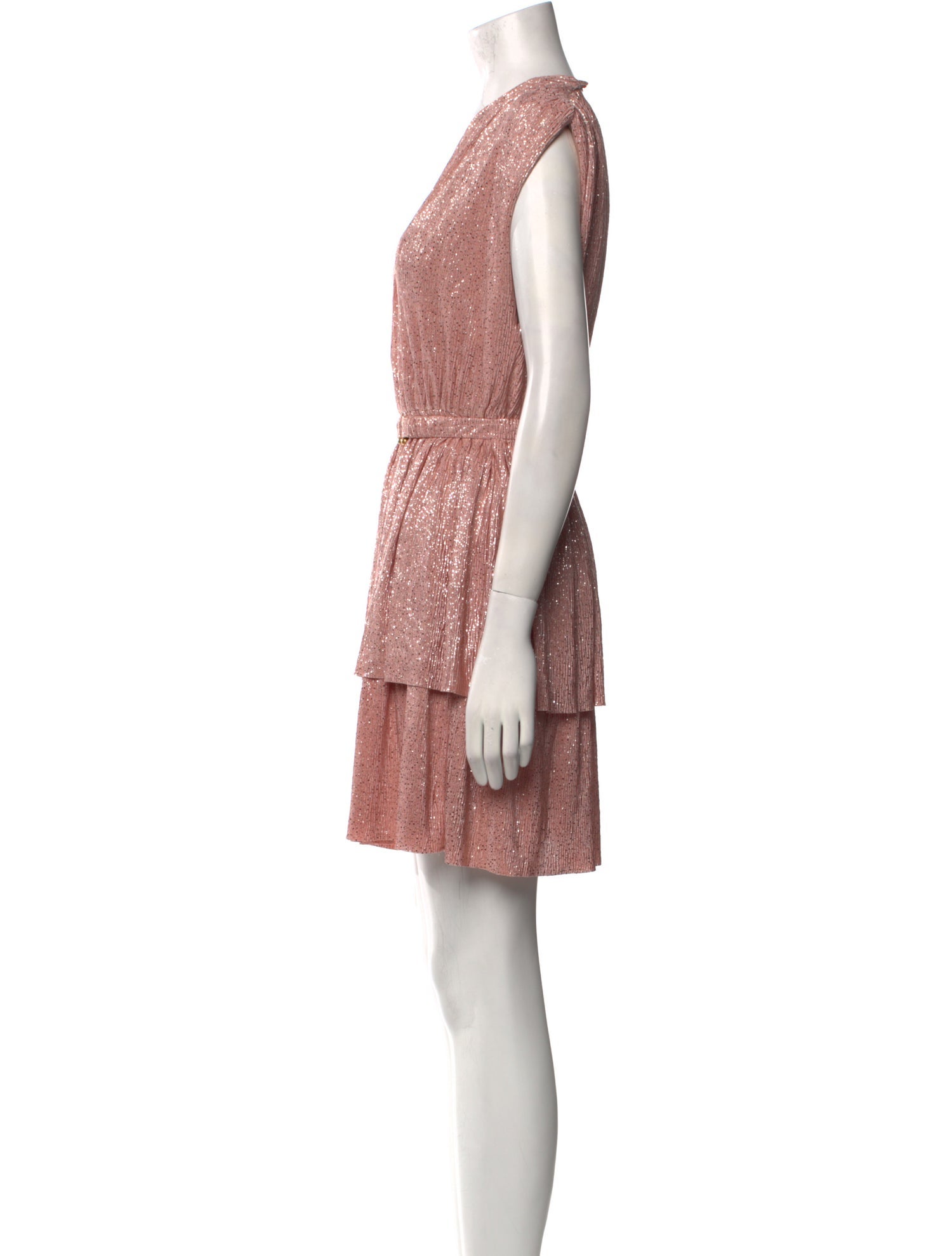 Sabina Musayev Printed Mini Dress