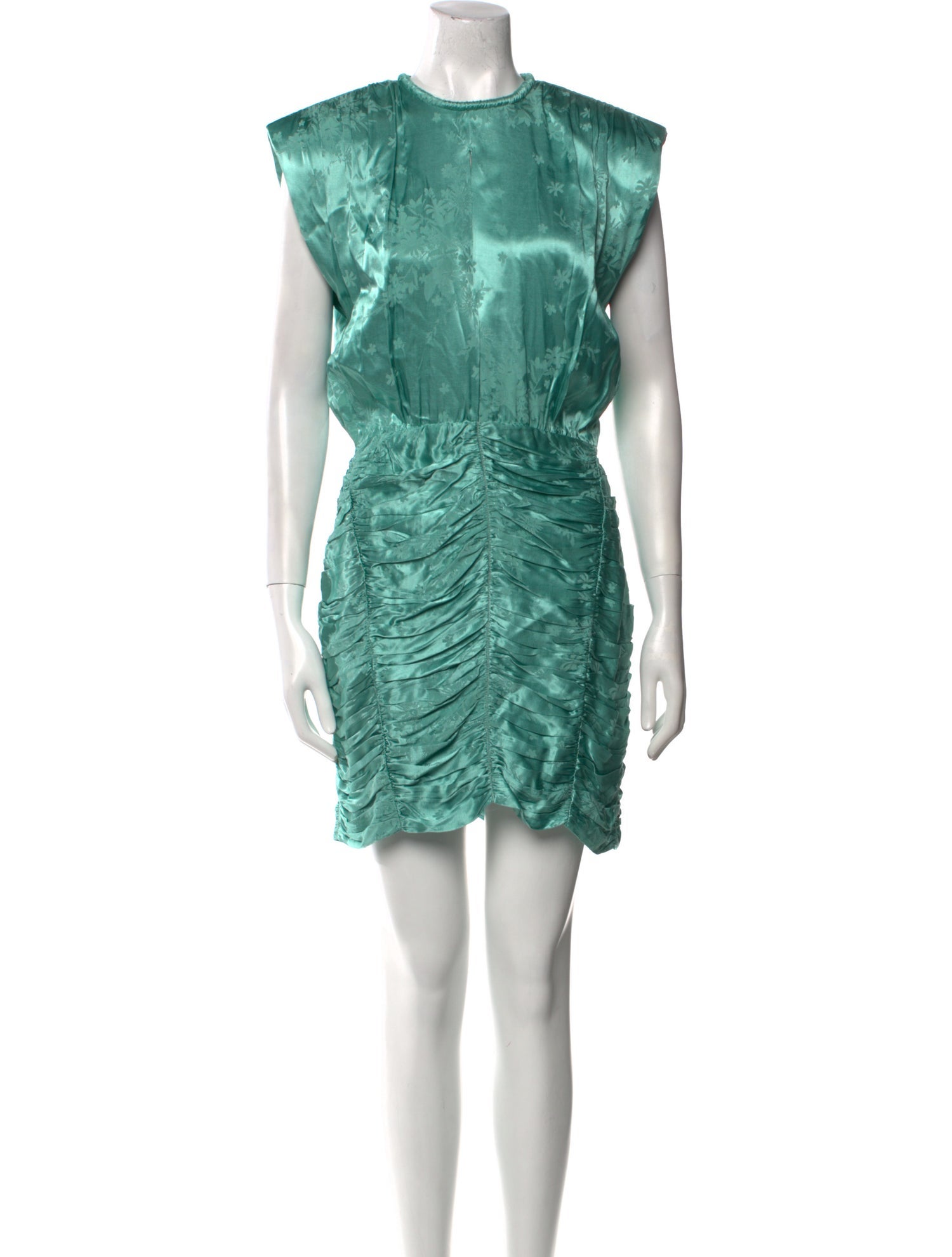 Sabina Musayev Crew Neck Mini Dress