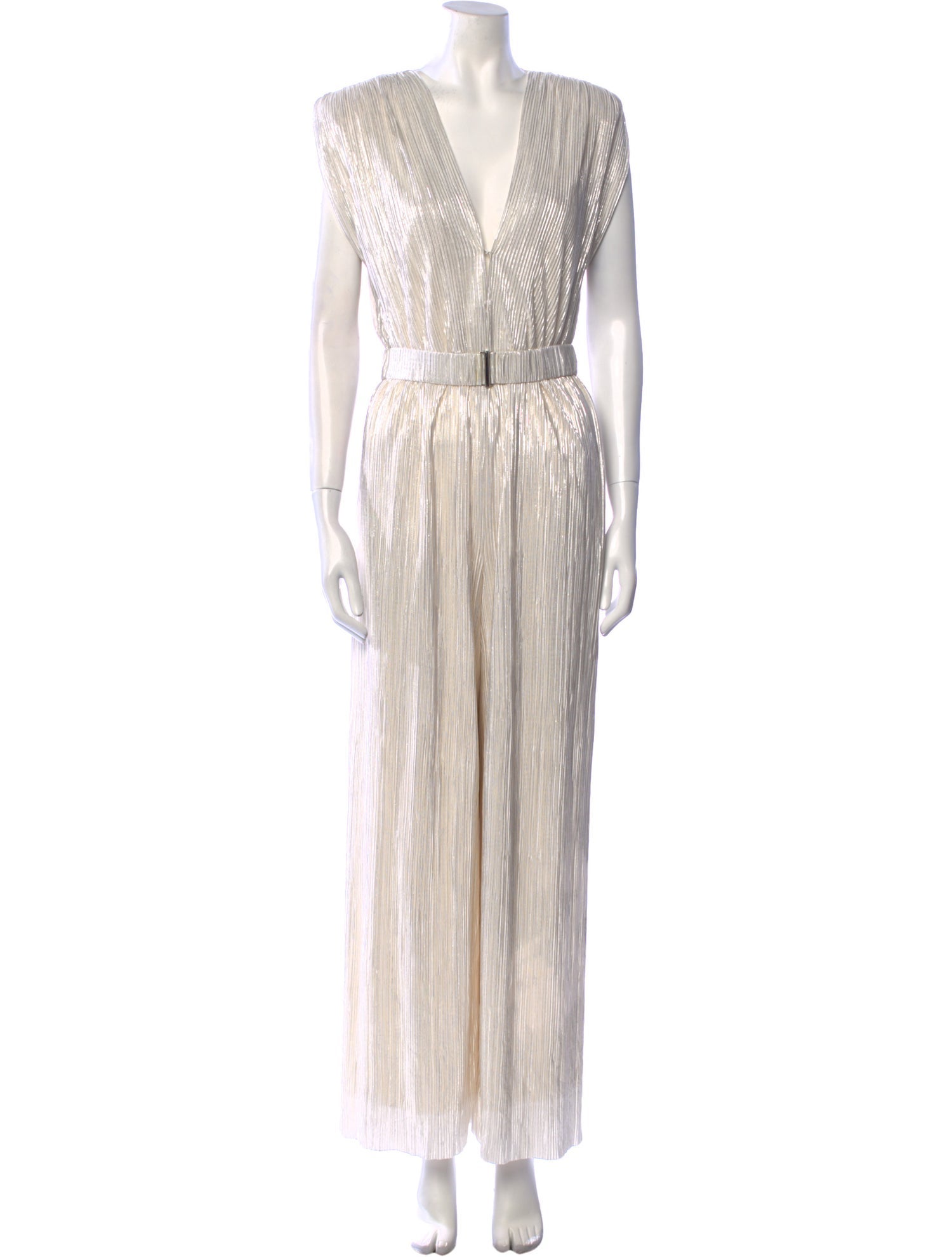 Sabina Musayev V-Neck Jumpsuit