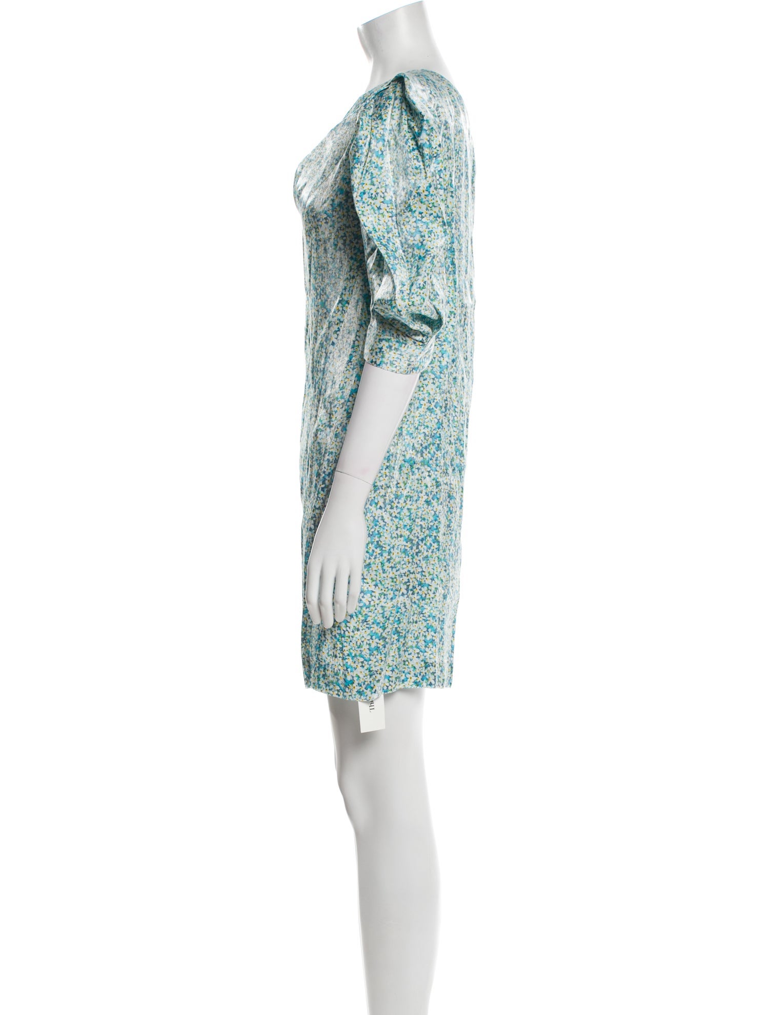 Sabina Musayev Floral Print Mini Dress w/ Tags