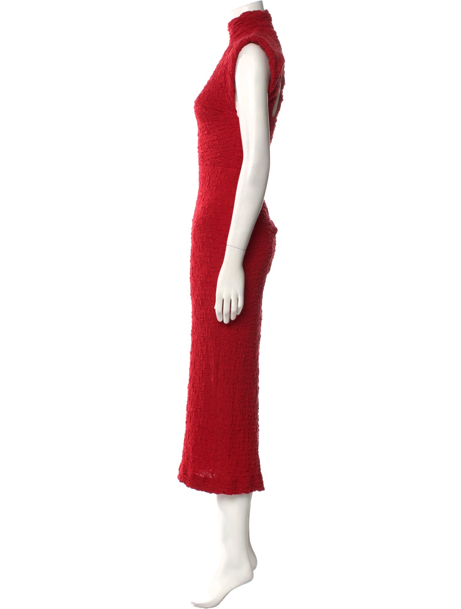 Sabina Musayev Turtleneck Long Dress