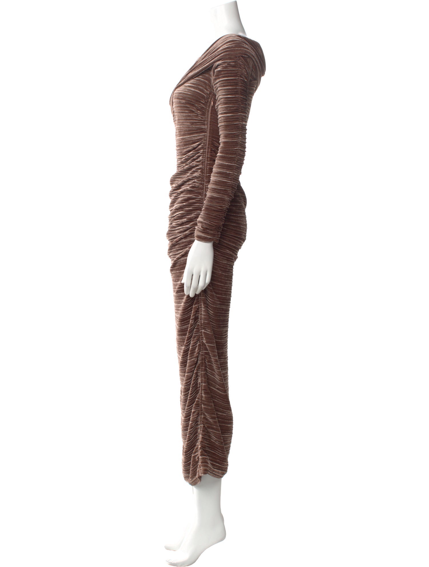 Sabina Musayev Cowl Neck Long Dress w/ Tags