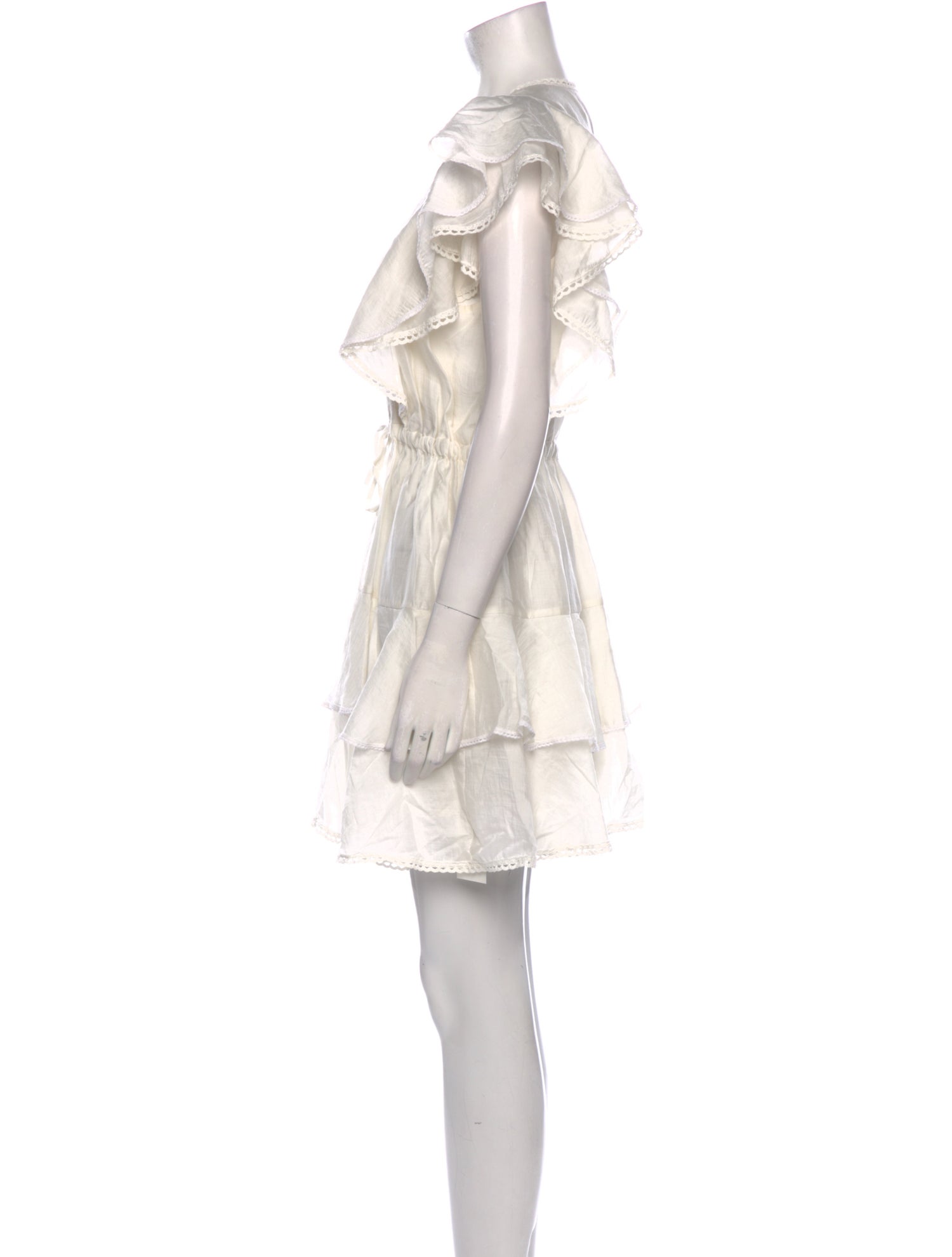 Sabina Musayev V-Neck Mini Dress