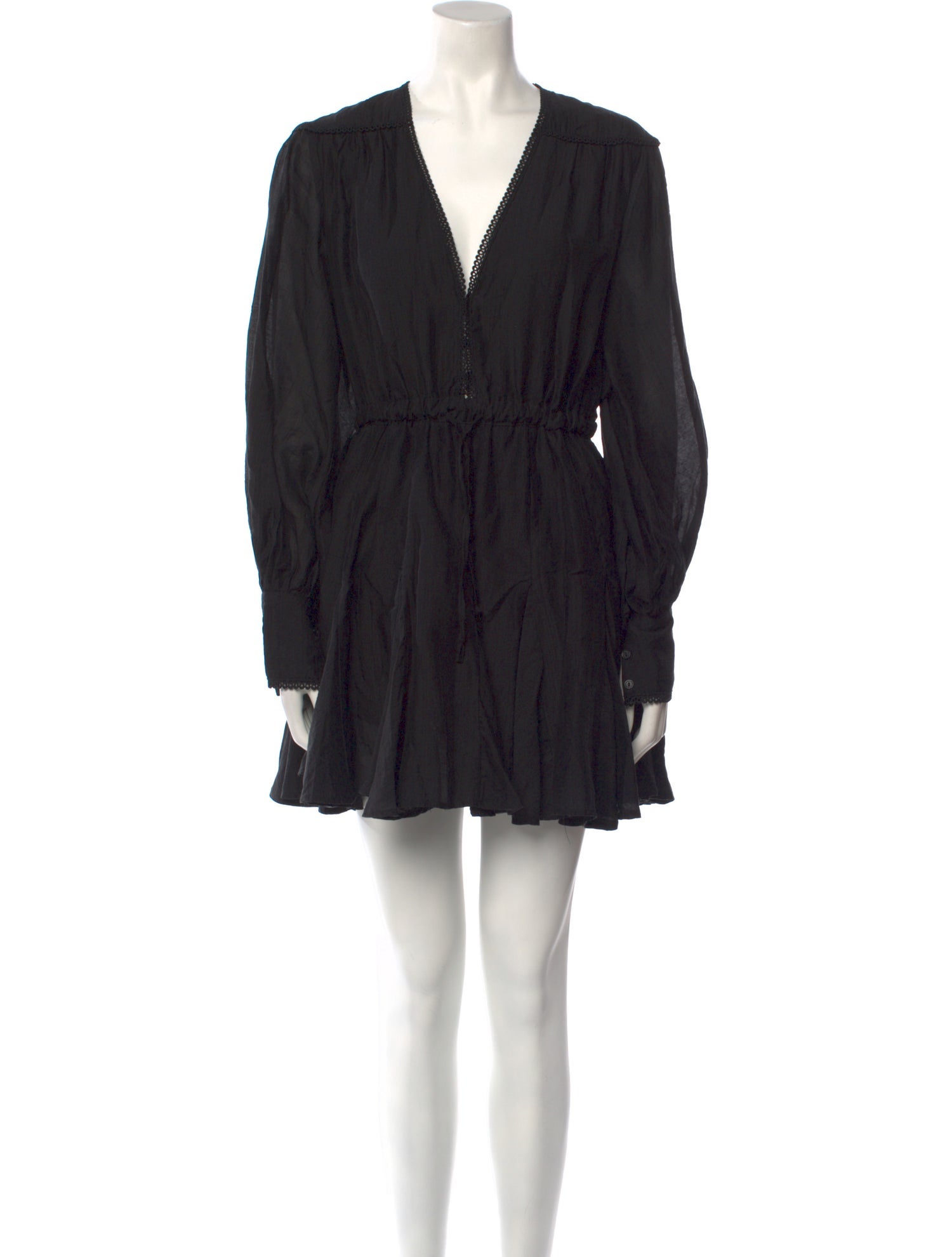 Sabina Musayev V-Neck Mini Dress