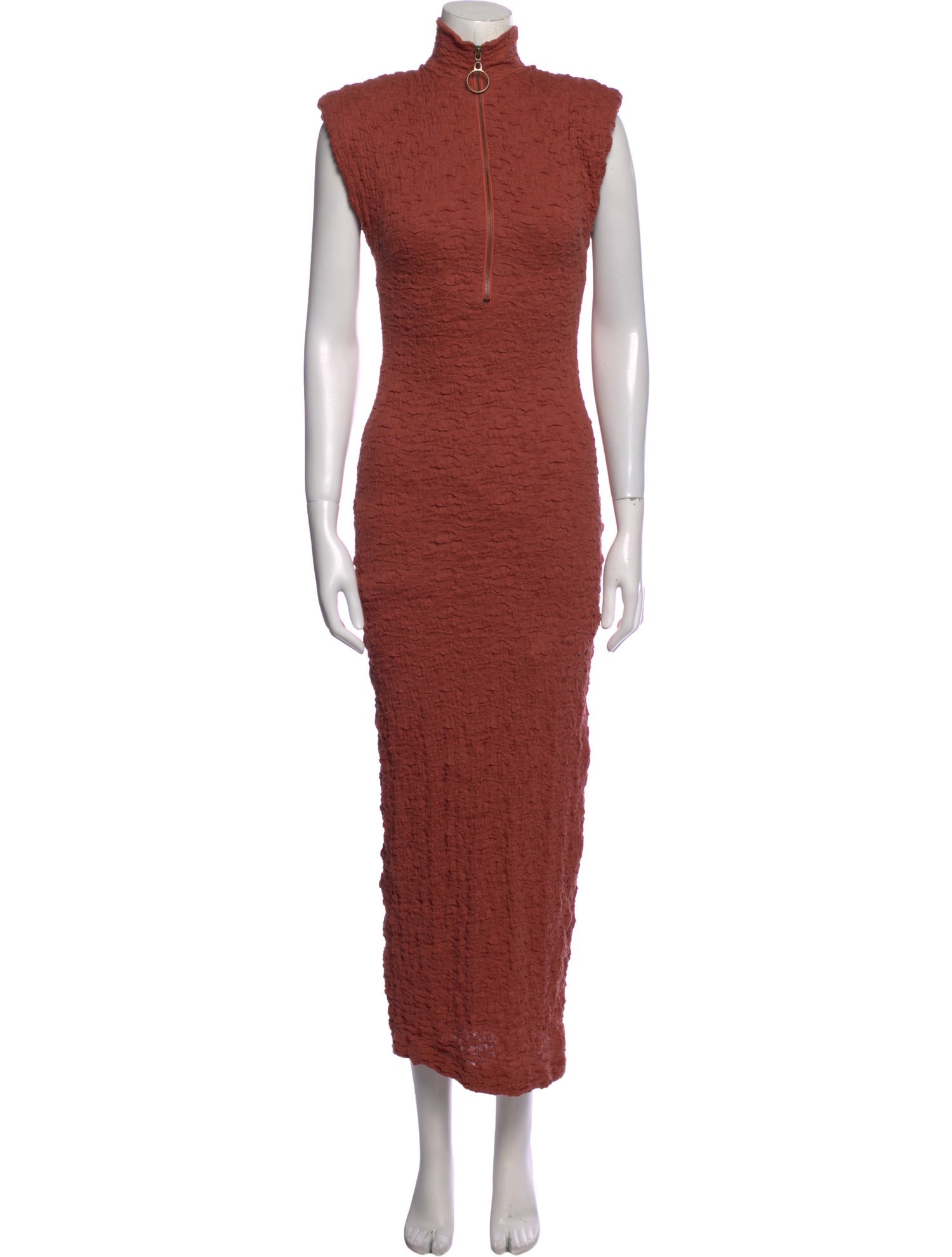 Sabina Musayev Turtleneck Long Dress