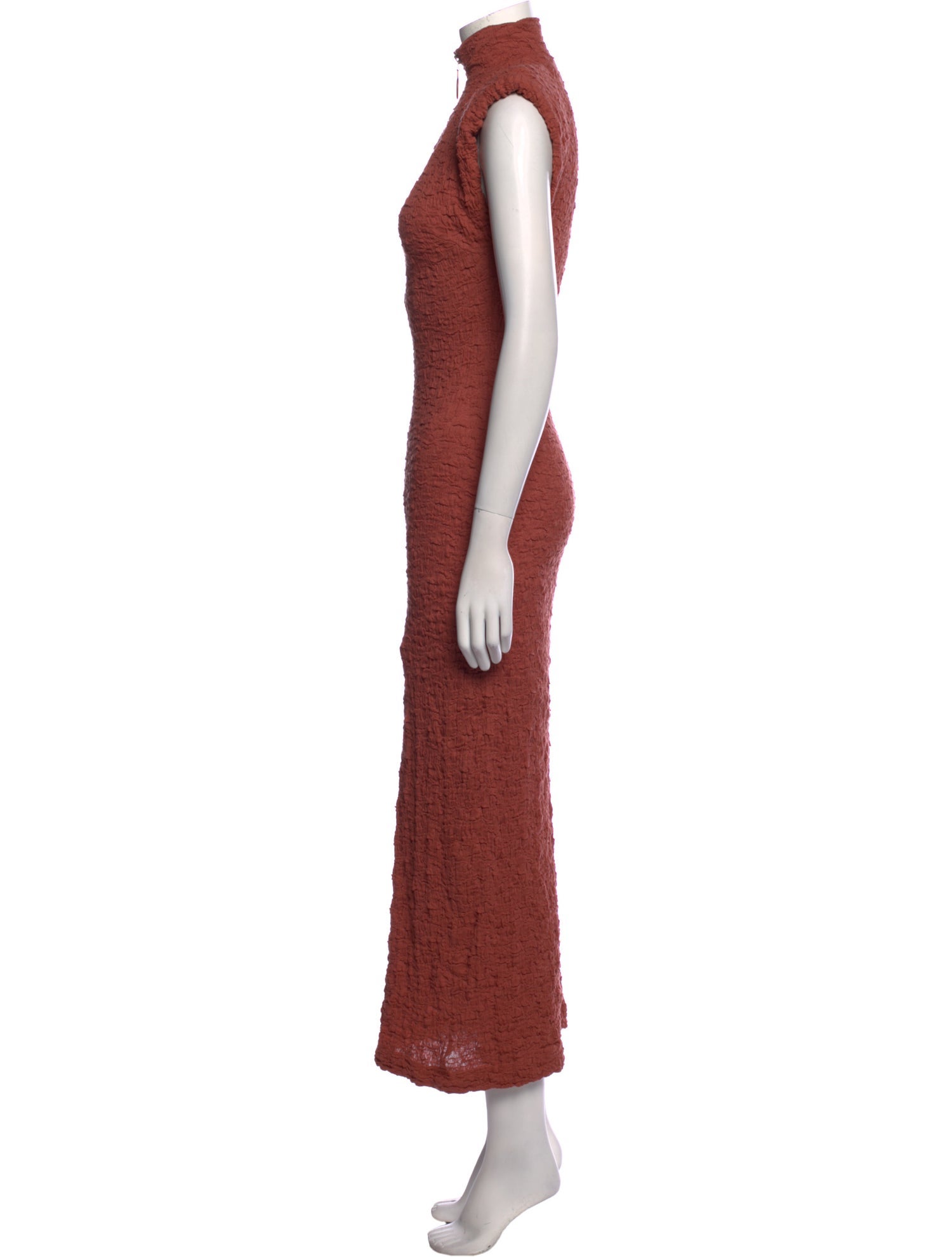 Sabina Musayev Turtleneck Long Dress
