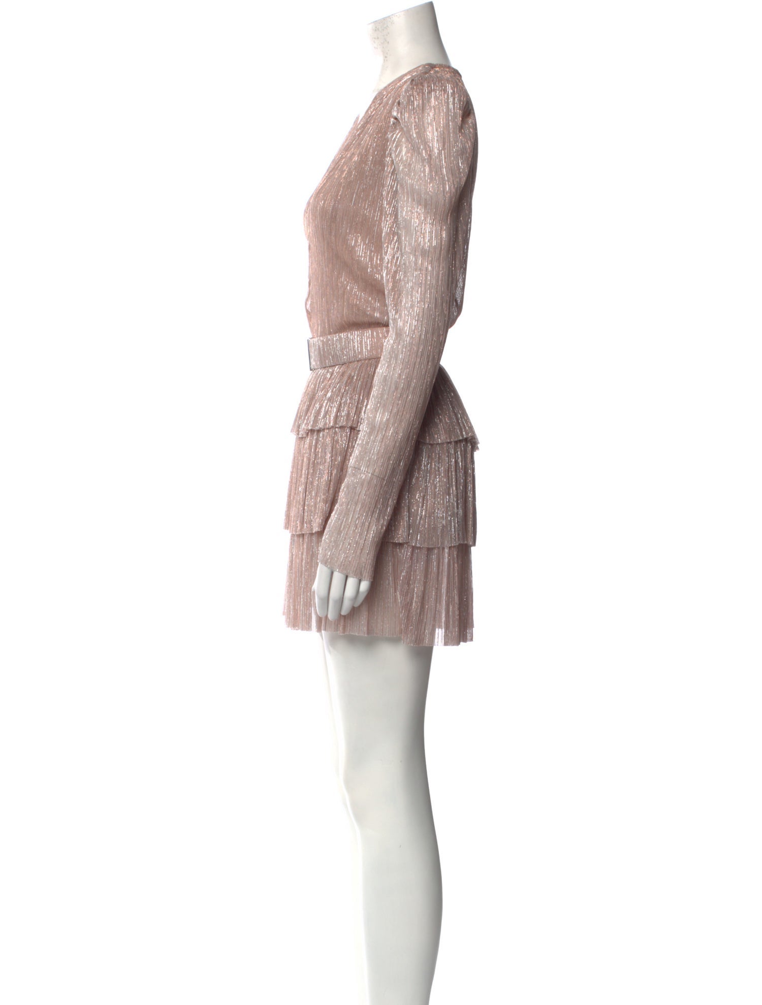 Sabina Musayev V-Neck Mini Dress