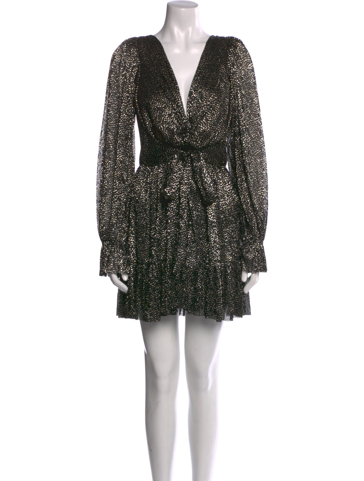 Sabina Musayev Printed Mini Dress