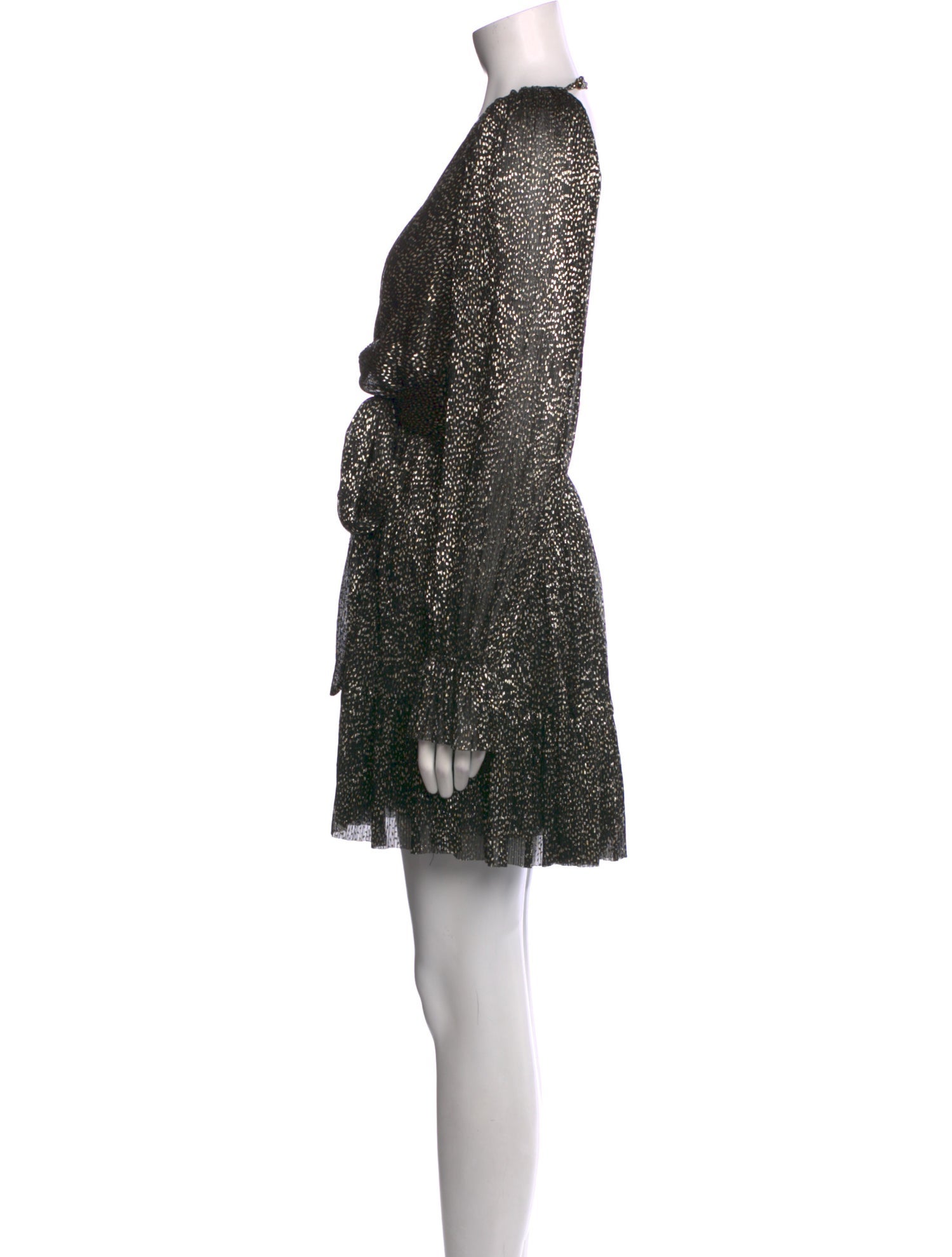 Sabina Musayev Printed Mini Dress