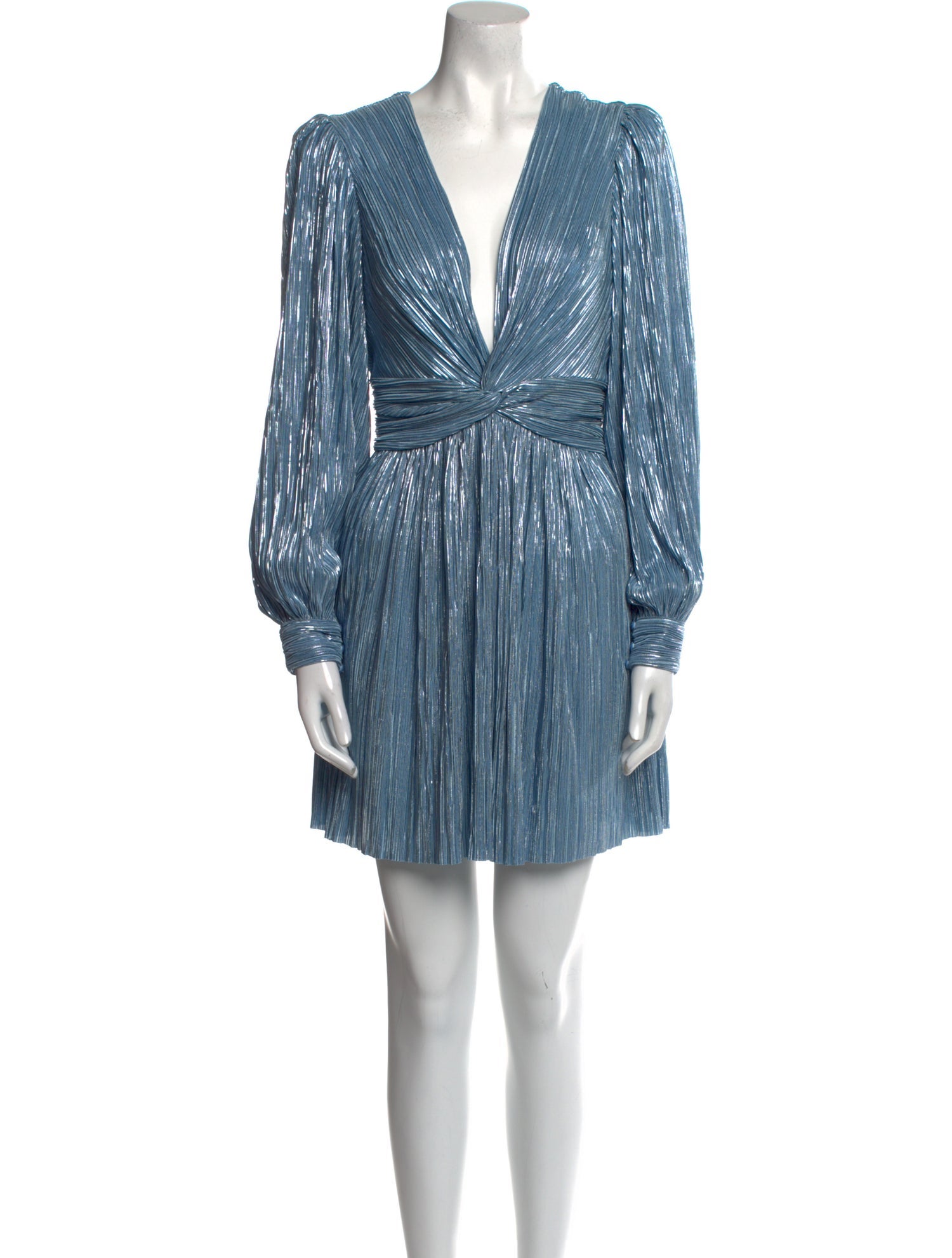 Sabina Musayev V-Neck Mini Dress