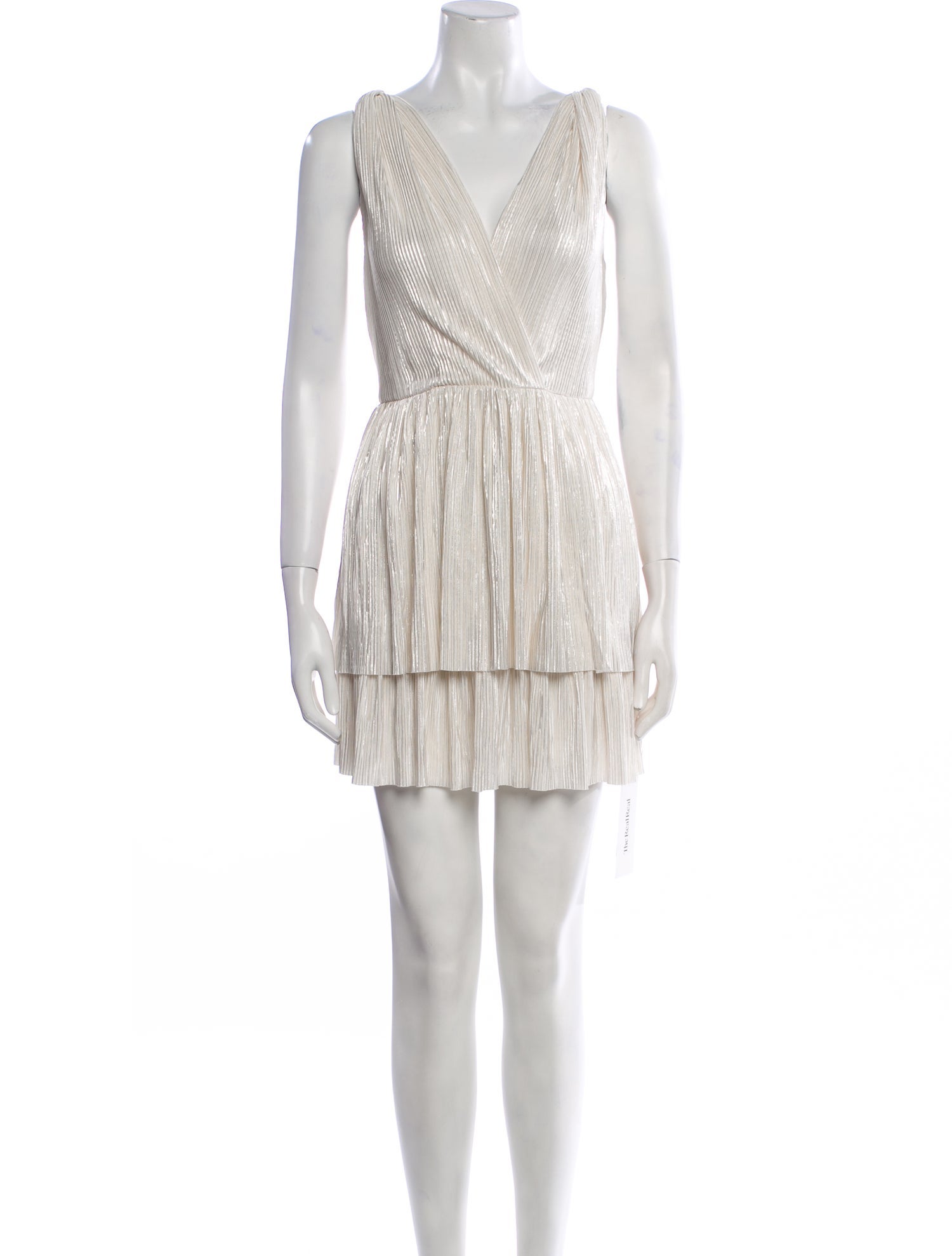 Sabina Musayev V-Neck Mini Dress