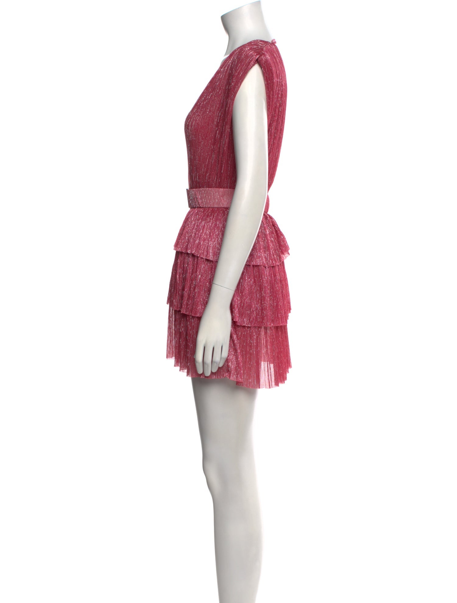 Sabina Musayev V-Neck Mini Dress