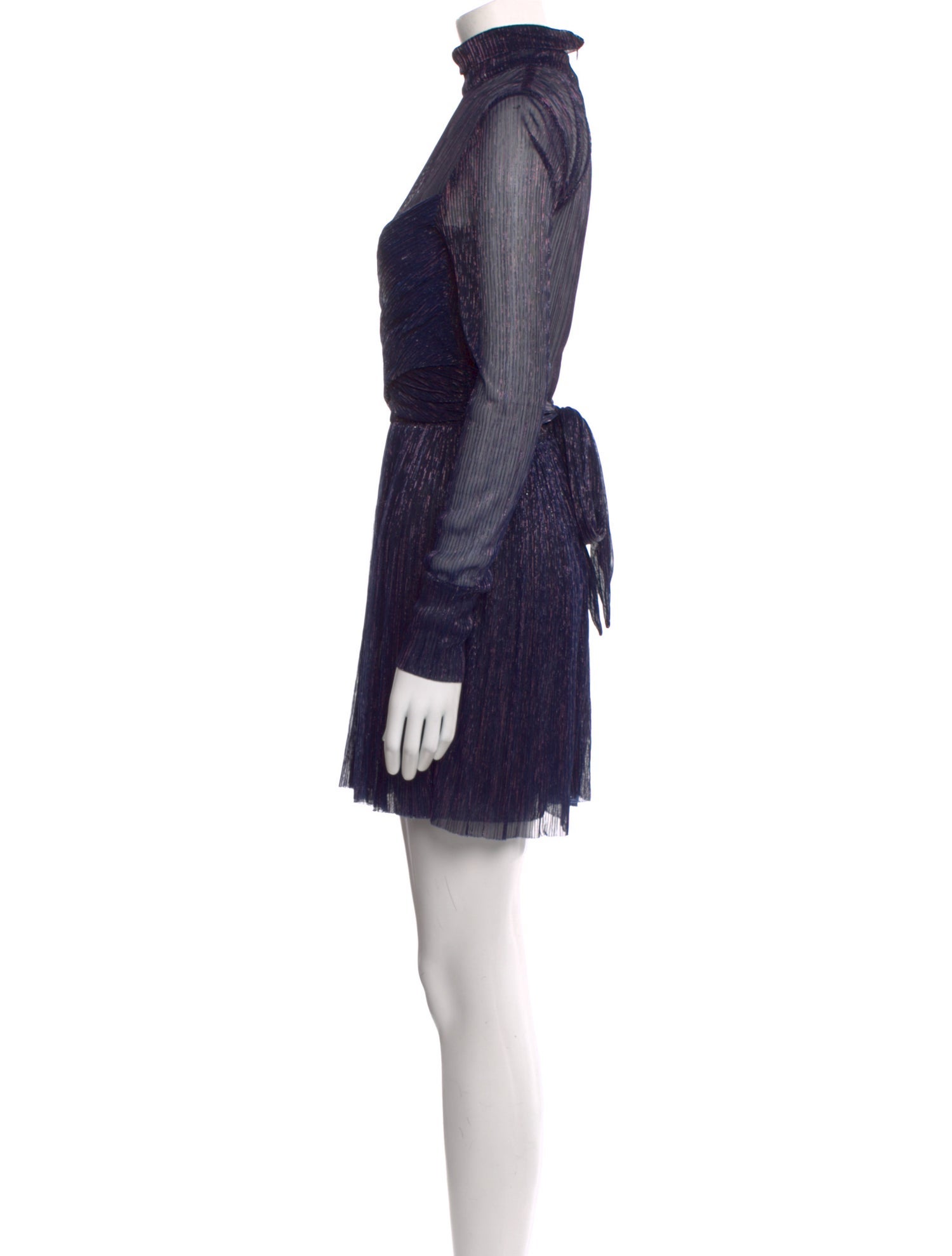 Sabina Musayev Turtleneck Mini Dress