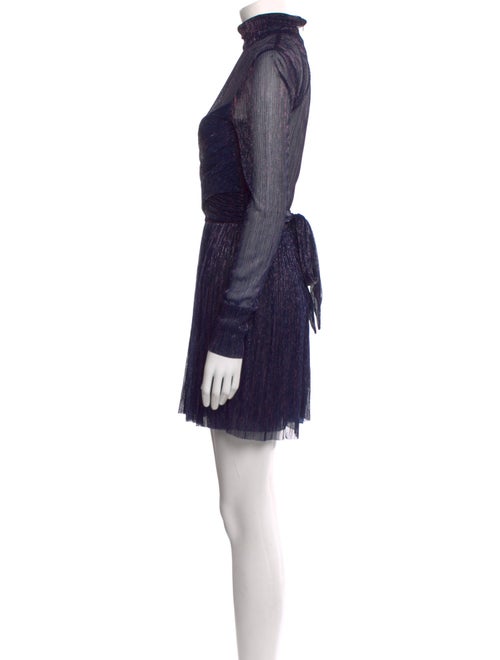 Sabina Musayev Turtleneck Mini Dress