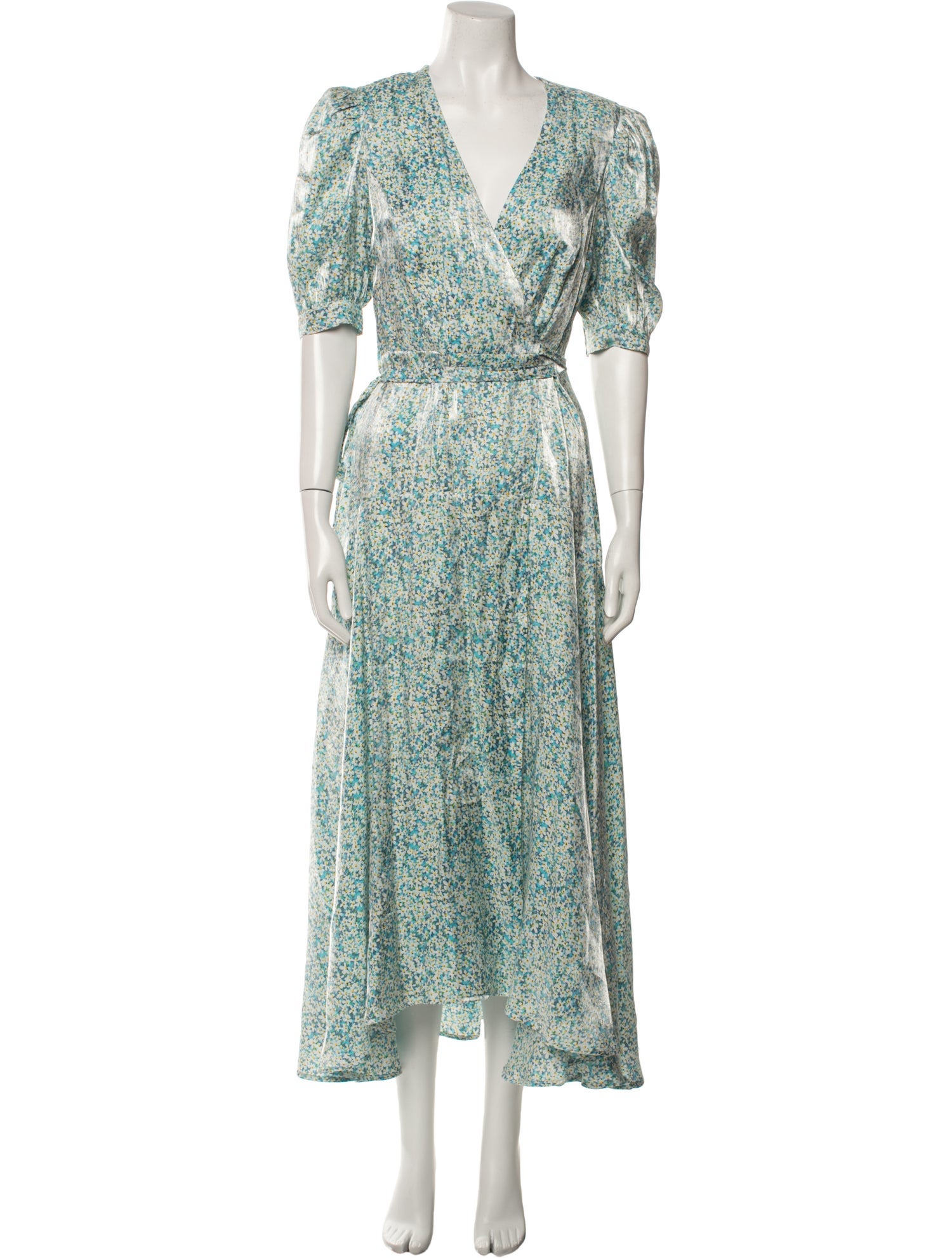 Sabina Musayev Floral Print Long Dress