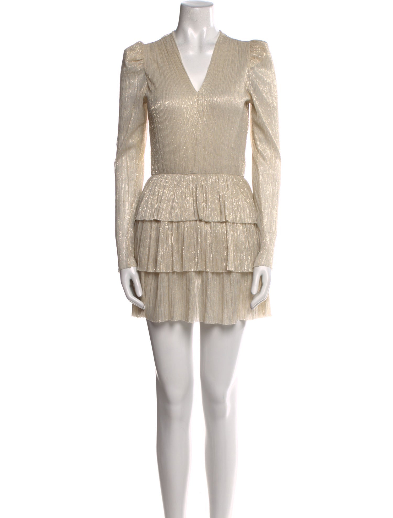 Sabina Musayev V-Neck Mini Dress