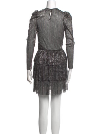 Sabina Musayev Printed Mini Dress