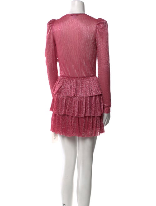 Sabina Musayev V-Neck Mini Dress