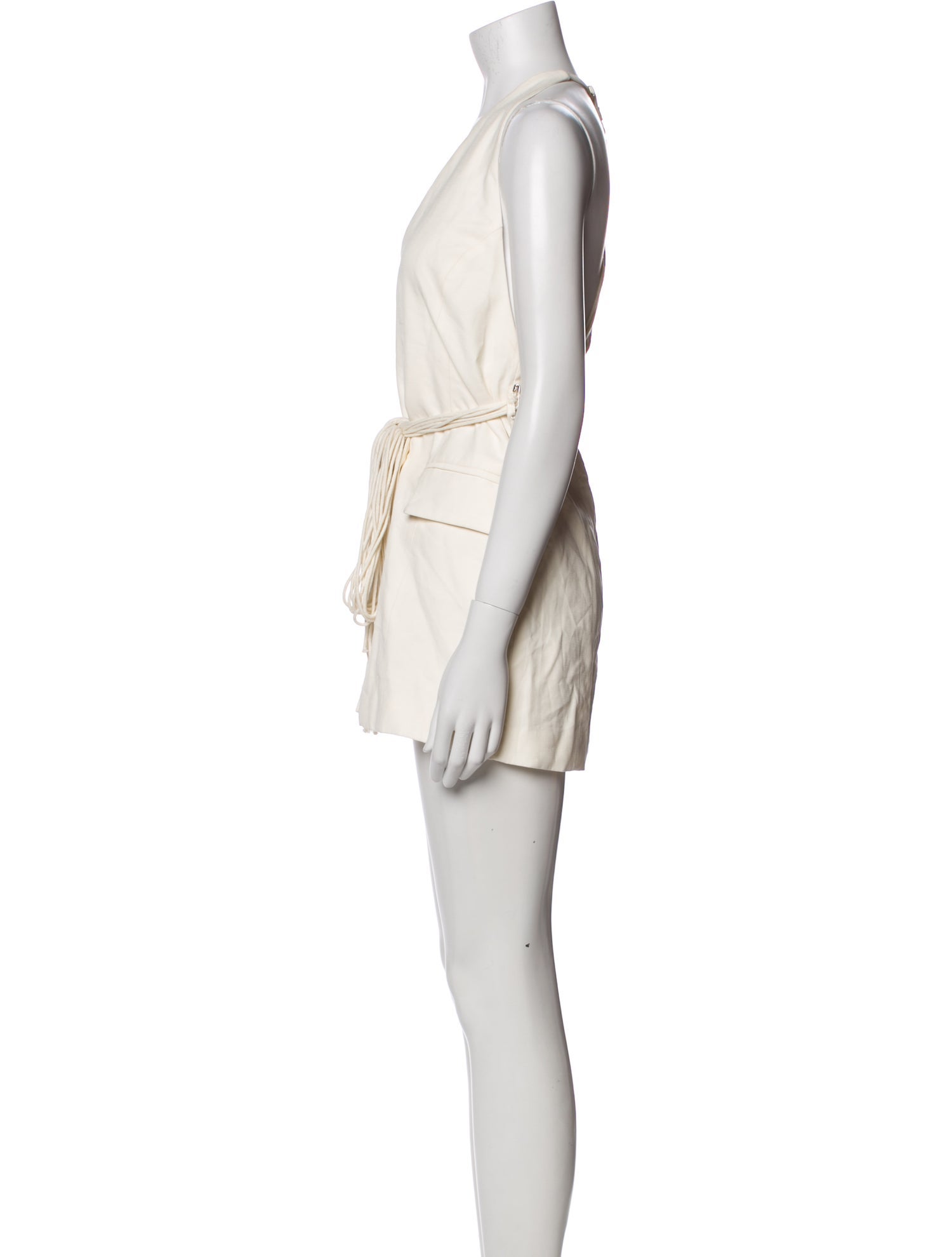 Sabina Musayev V-Neck Mini Dress