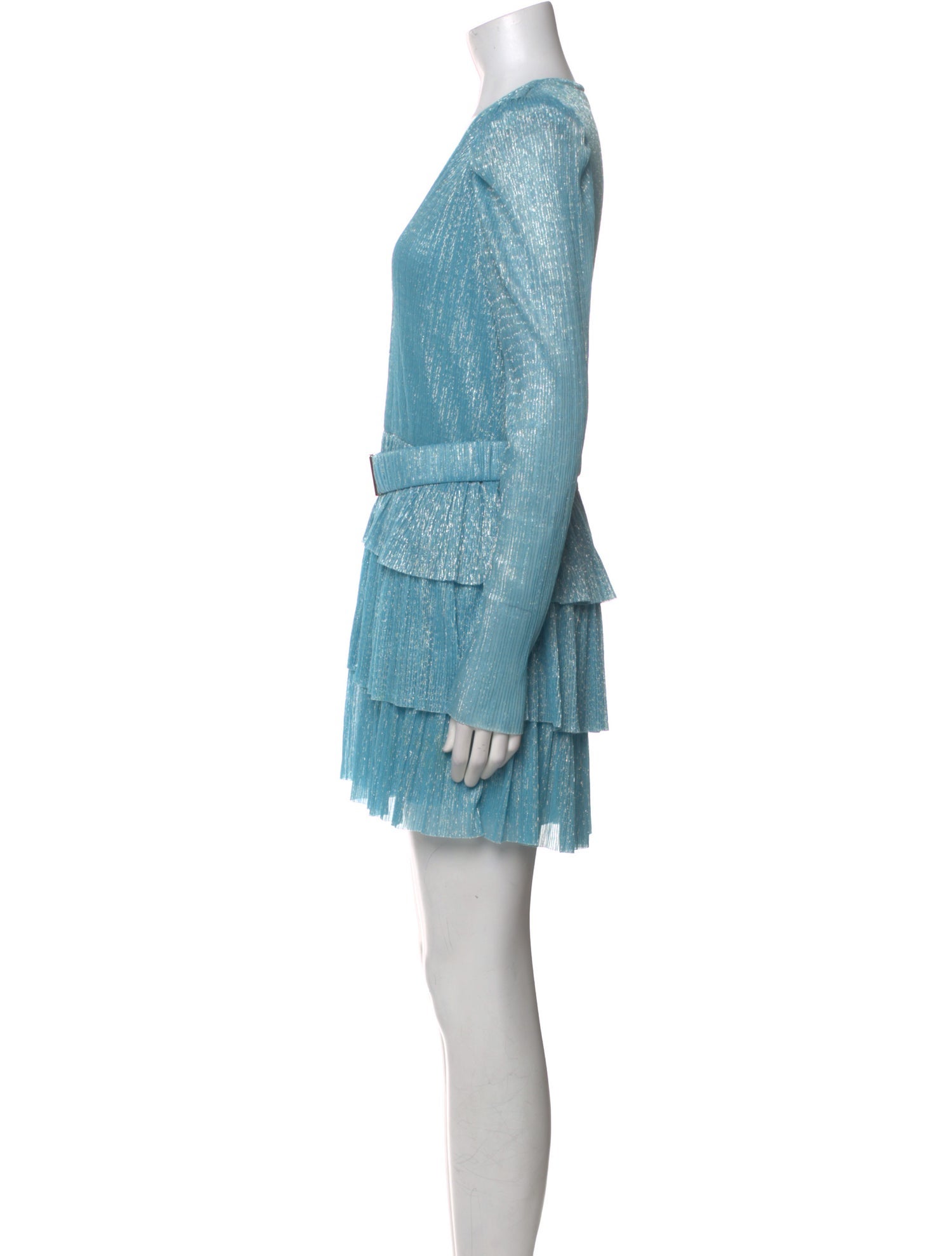 Sabina Musayev V-Neck Mini Dress