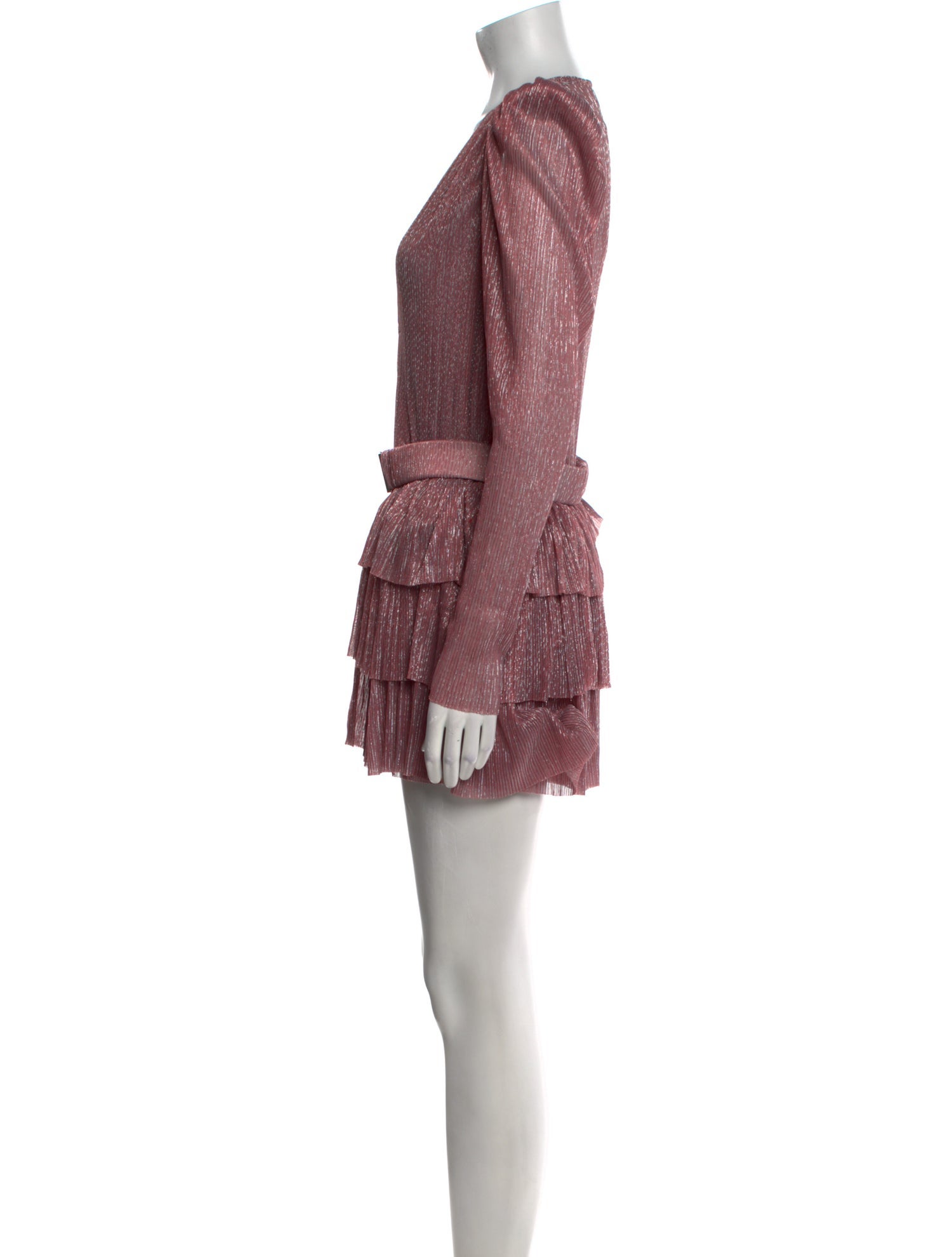 Sabina Musayev V-Neck Mini Dress