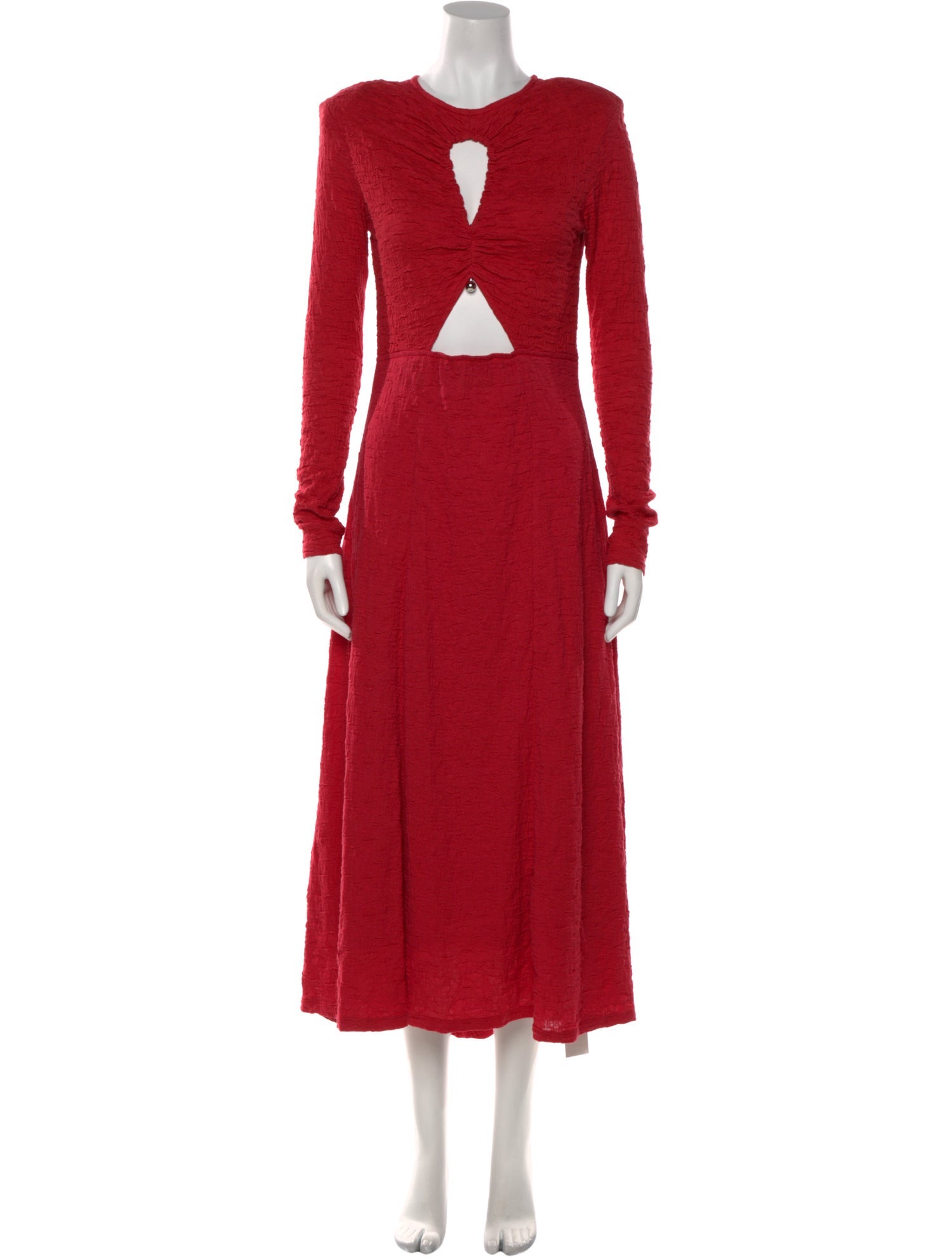 Sabina Musayev Crew Neck Long Dress