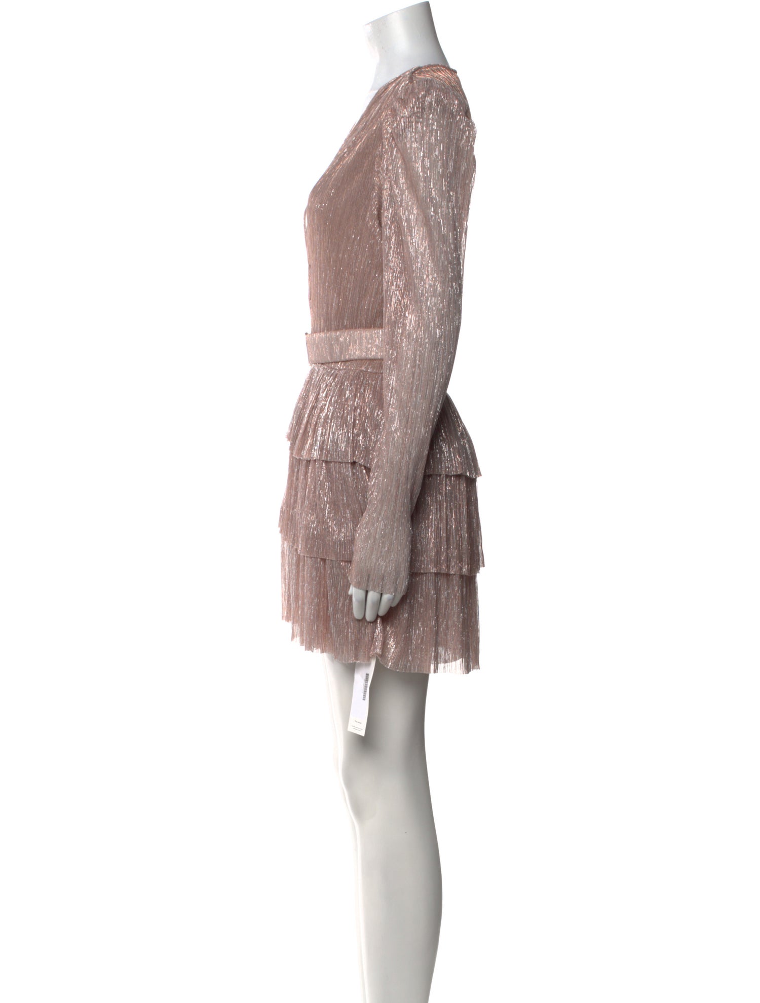 Sabina Musayev V-Neck Mini Dress w/ Tags