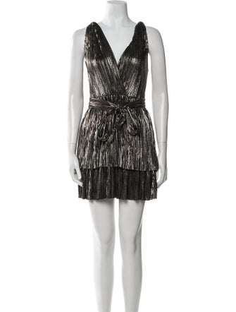 Sabina Musayev Printed Mini Dress