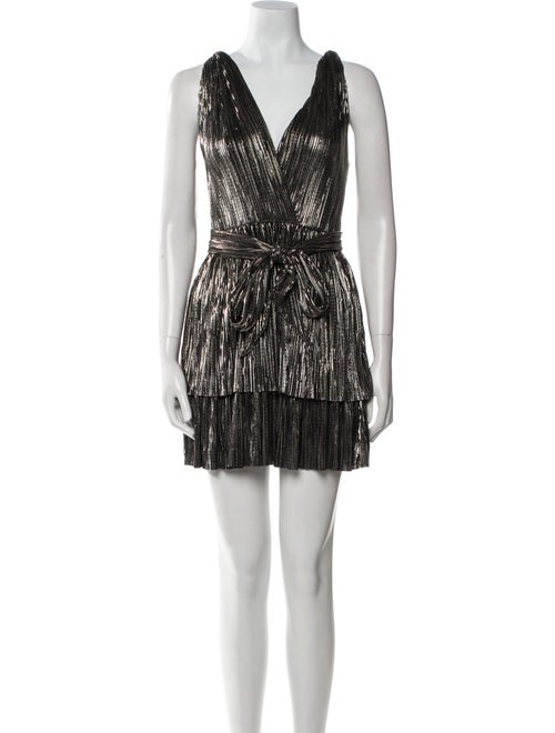 Sabina Musayev Printed Mini Dress