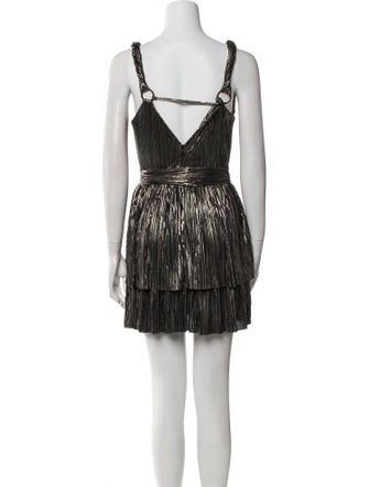 Sabina Musayev Printed Mini Dress