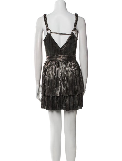 Sabina Musayev Printed Mini Dress