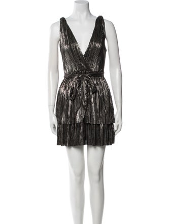 Sabina Musayev Printed Mini Dress