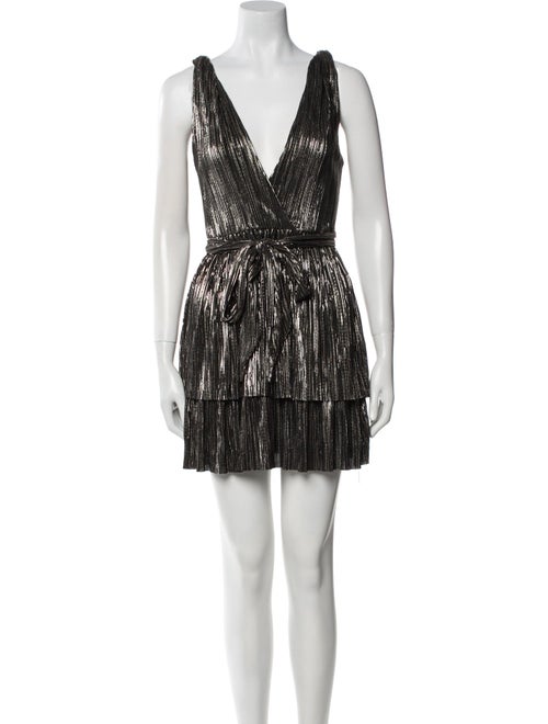 Sabina Musayev Printed Mini Dress