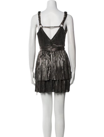 Sabina Musayev Printed Mini Dress