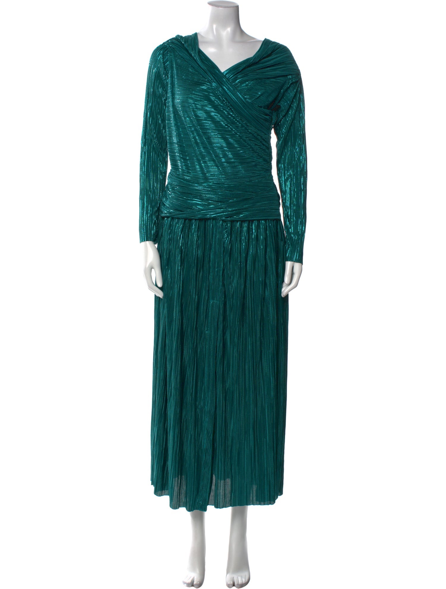 Sabina Musayev Cowl Neck Long Dress w/ Tags