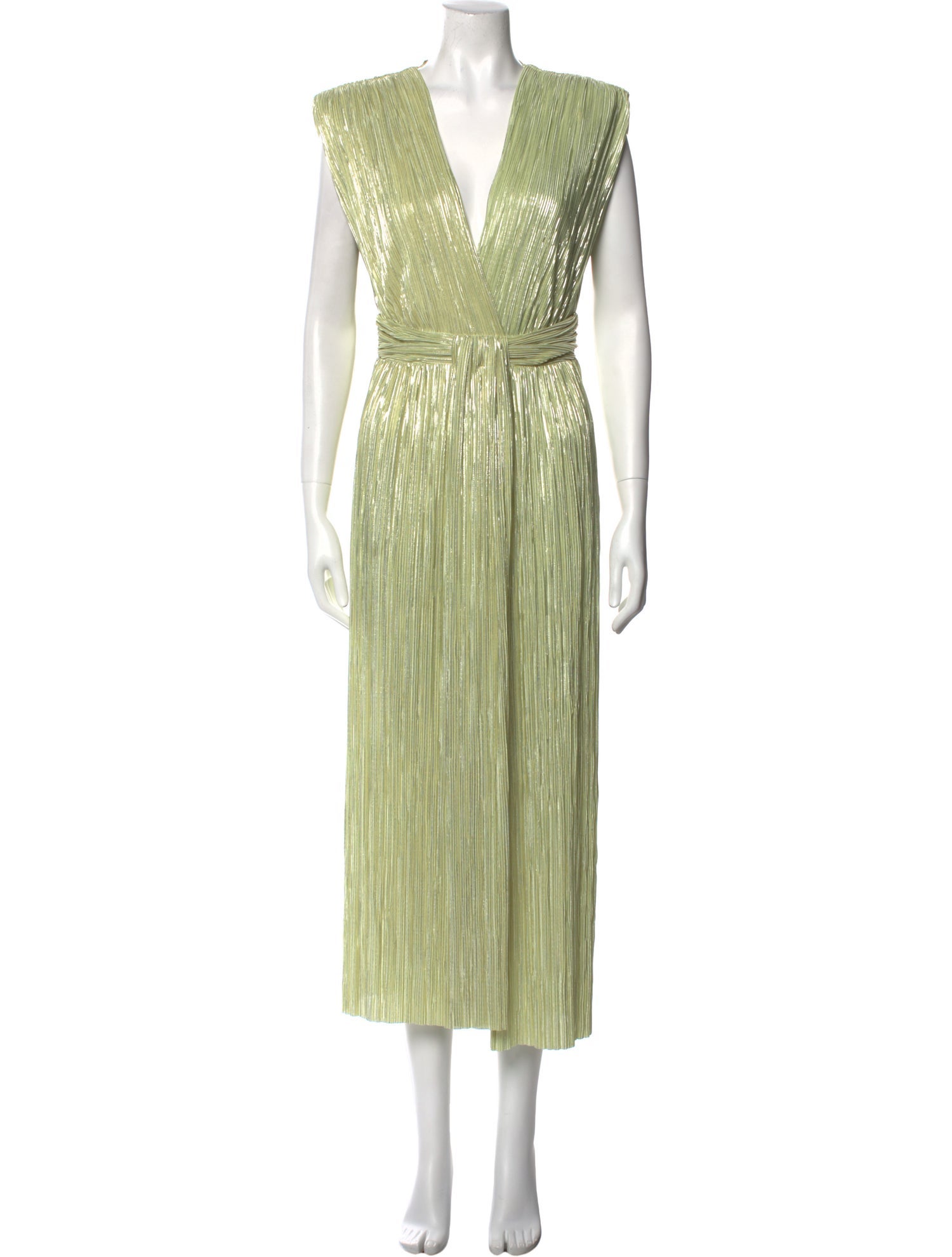 Sabina Musayev V-Neck Long Dress