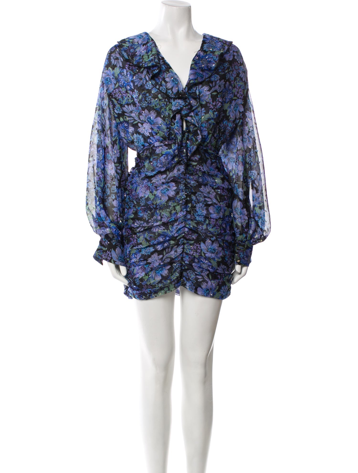 Sabina Musayev Printed Mini Dress w/ Tags